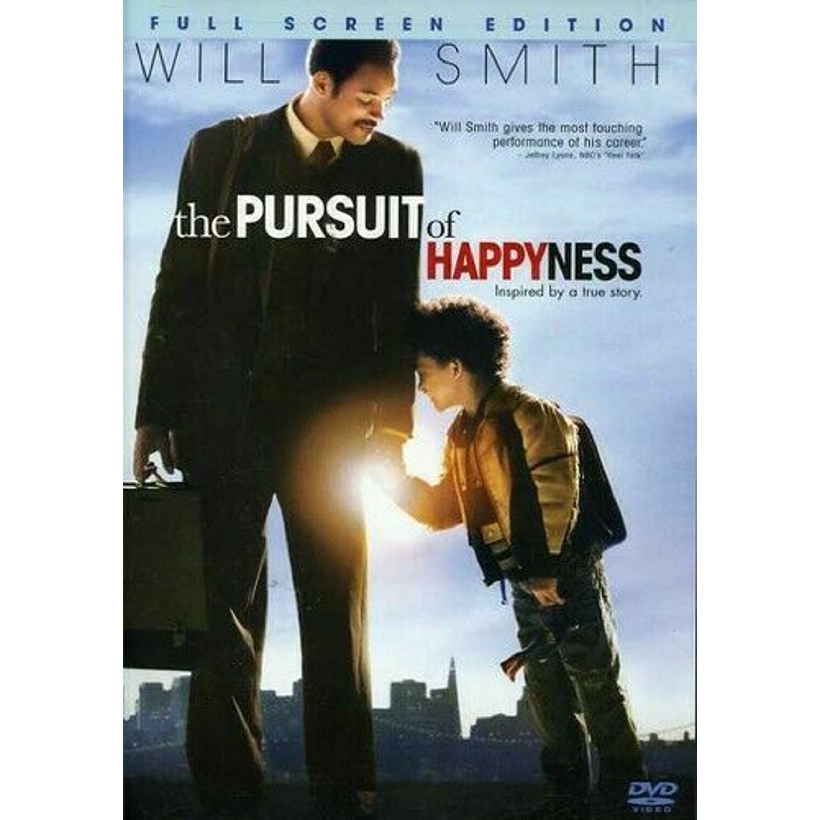 The Pursuit of Happyness (DVD, 2007, Full Frame)
