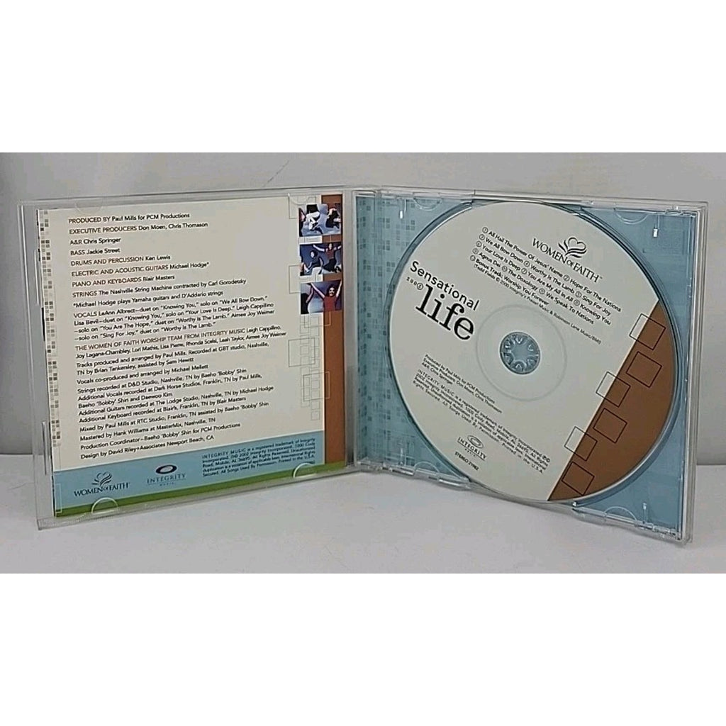 Women of Faith Sensational Life 2002 CD Integrity Music Christian Praise