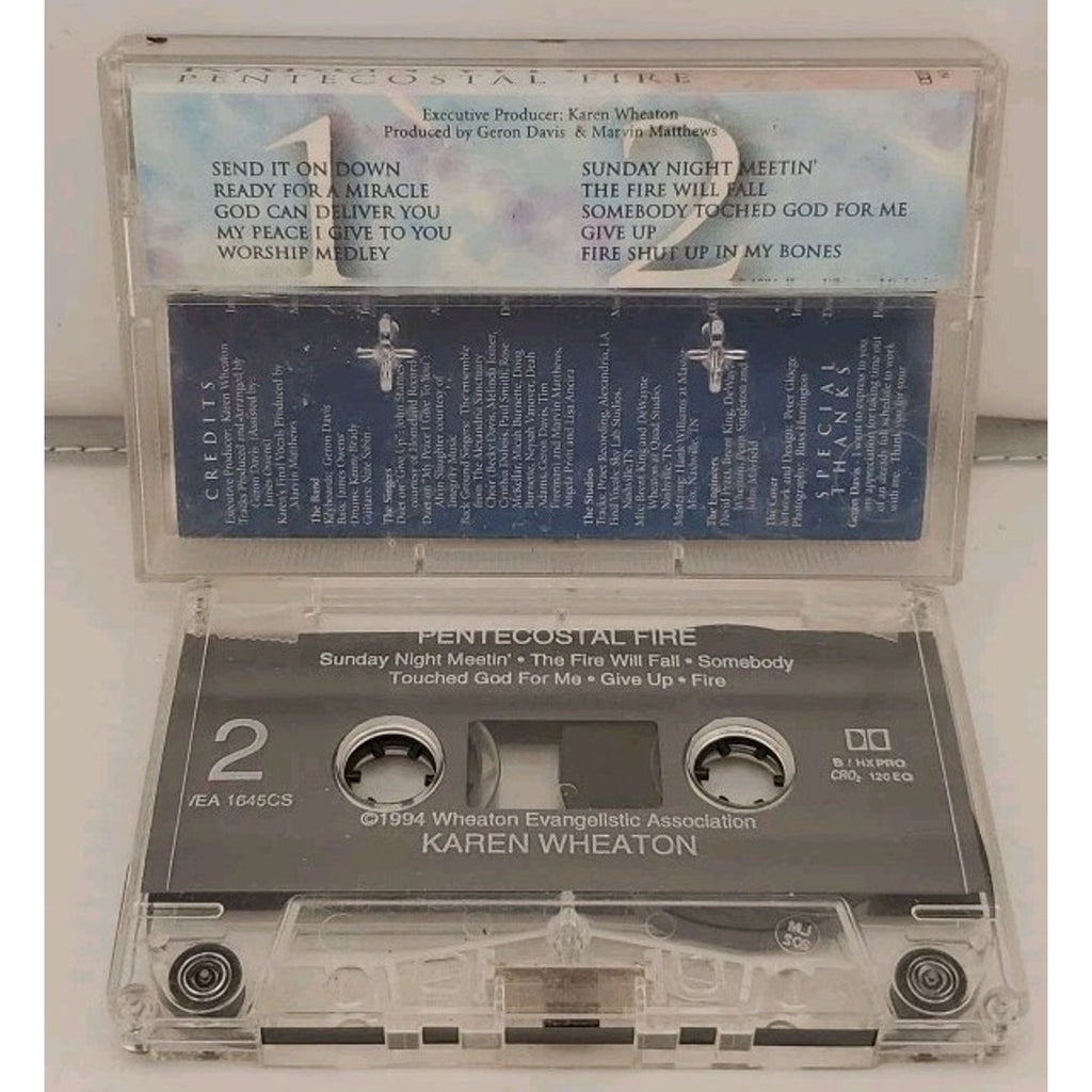 Karen Wheaton Pentecostal Fire Gospel Music (Cassette)