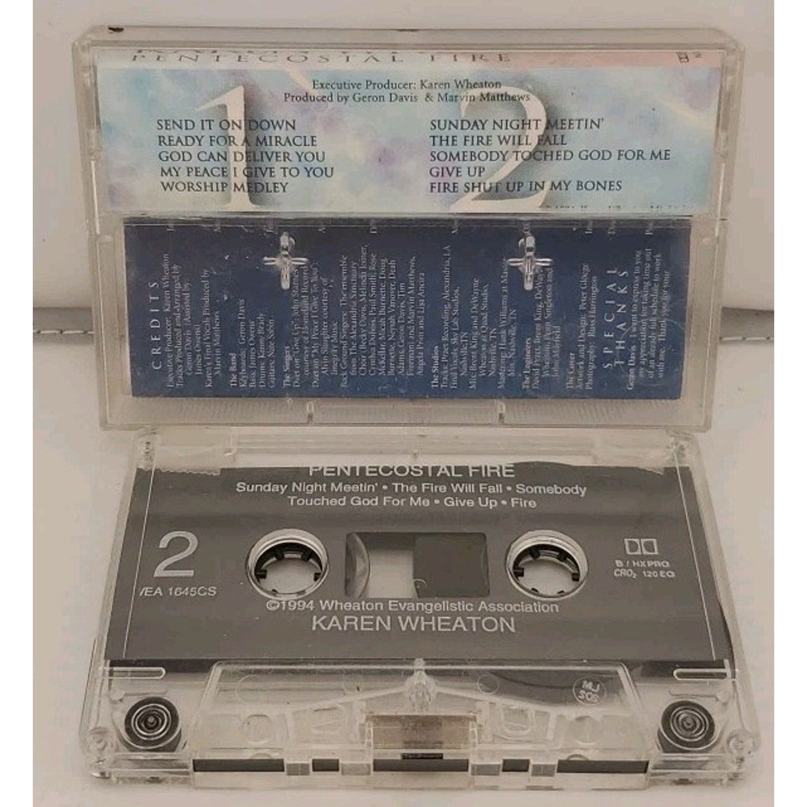 Karen Wheaton Pentecostal Fire Gospel Music (Cassette)