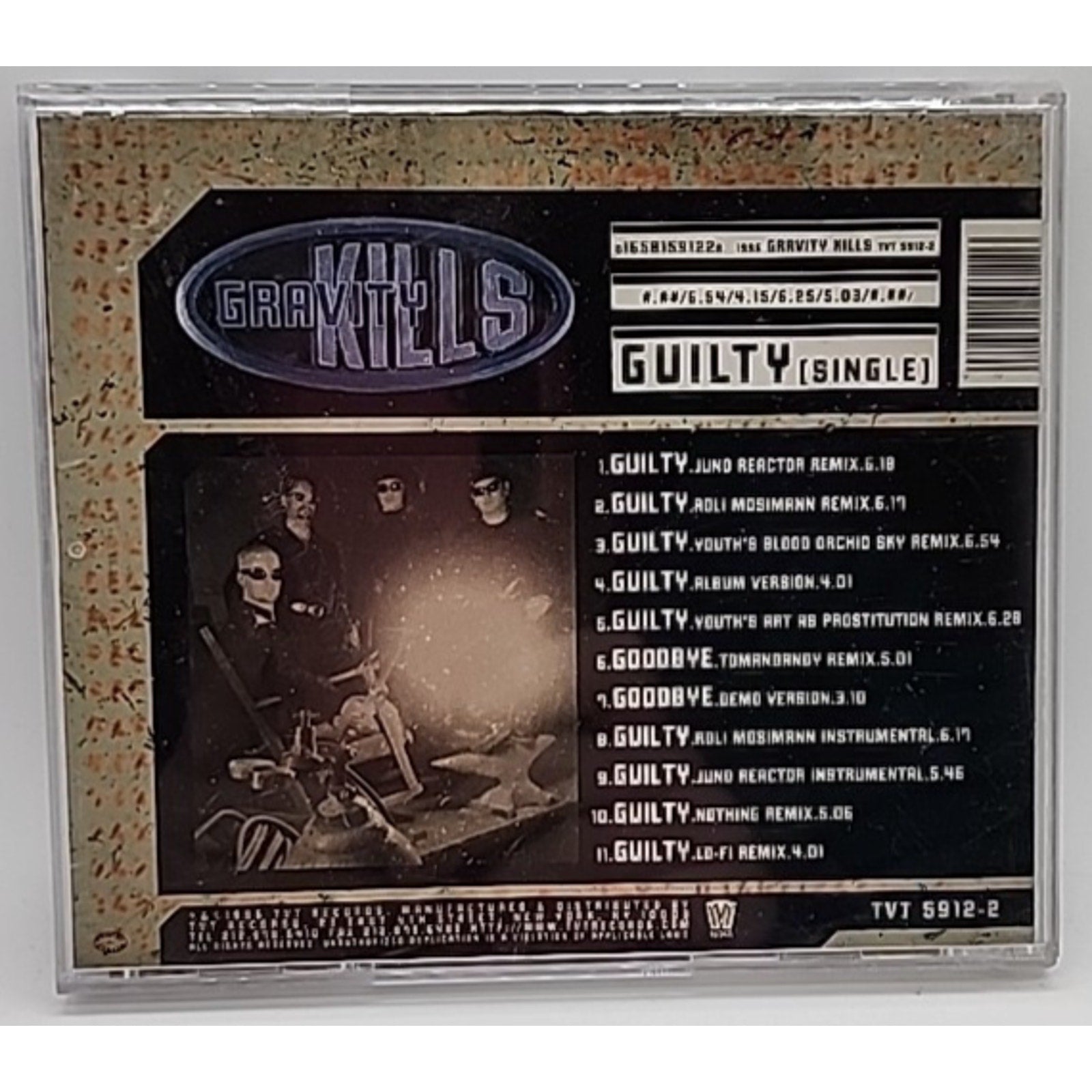 Guilty by Gravity Kills (Cd Maxi-Single, 1996)
