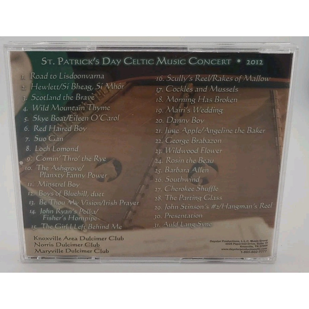 St. Patrick's Day Celtic Music Concert 2012 - Memory Of Anne-marie Begley Cd