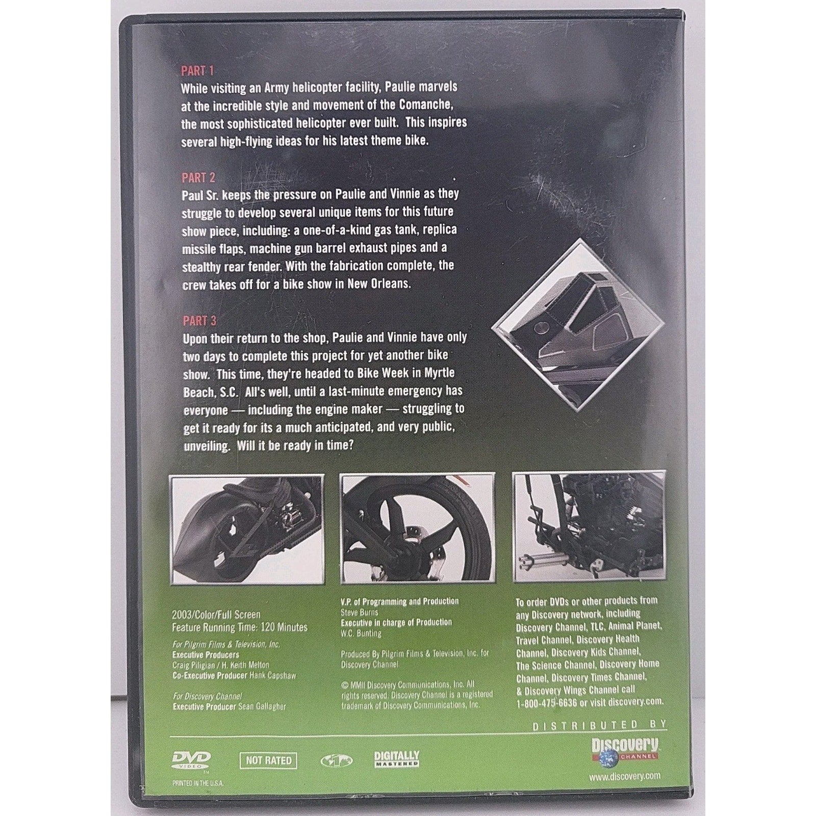 American Chopper Comanche DVD