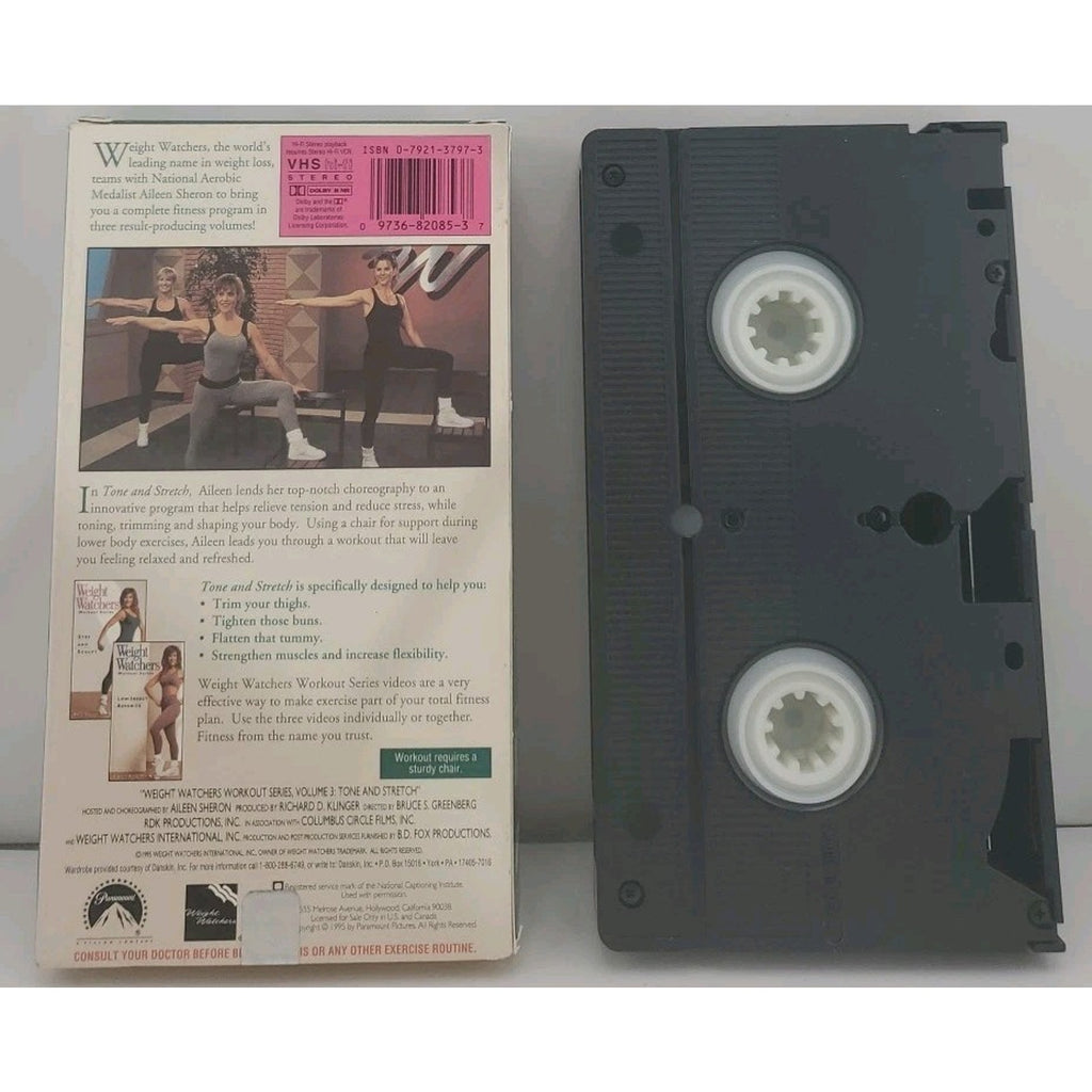 Weight Watchers Workout Series: Tone and Stretch (VHS, 1995)