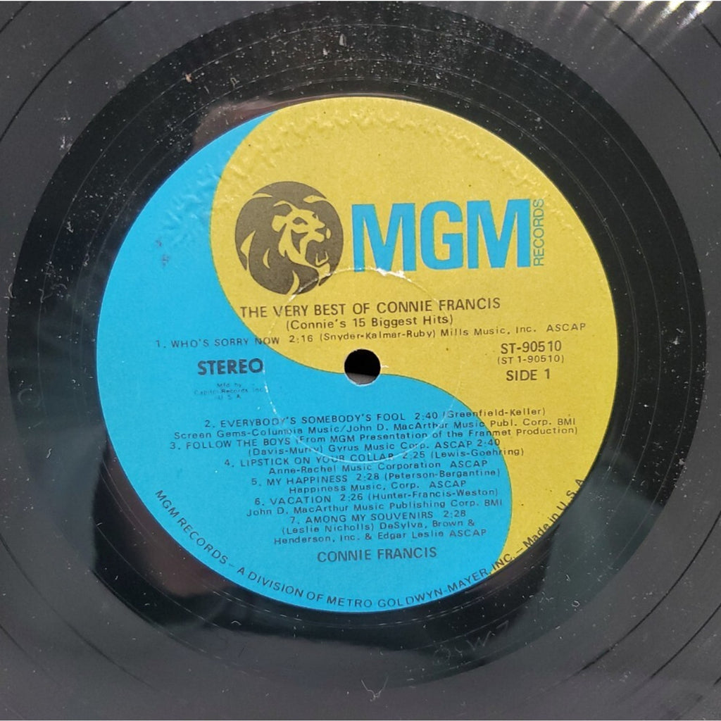 The Very Beat Of Connie Francis (Record)
