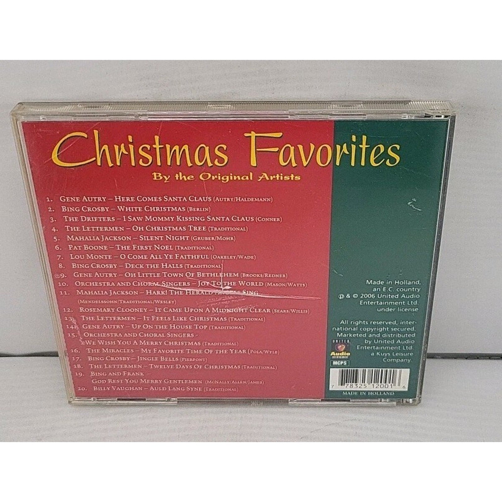 Christmas Favorites By The Original Artists CD