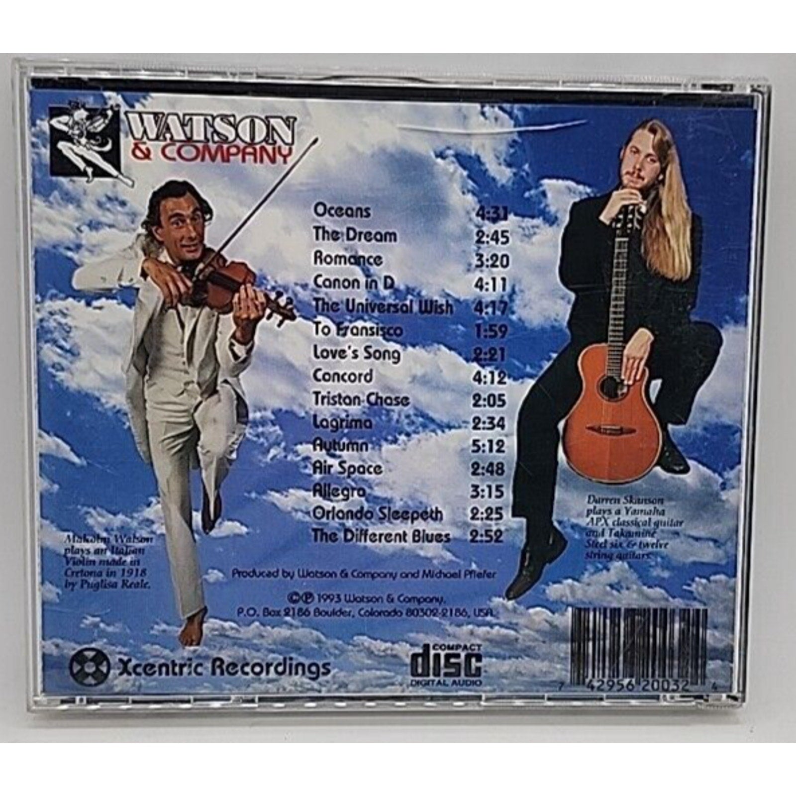 Catharsis Infinity by Watson & Company (CD, 2002)