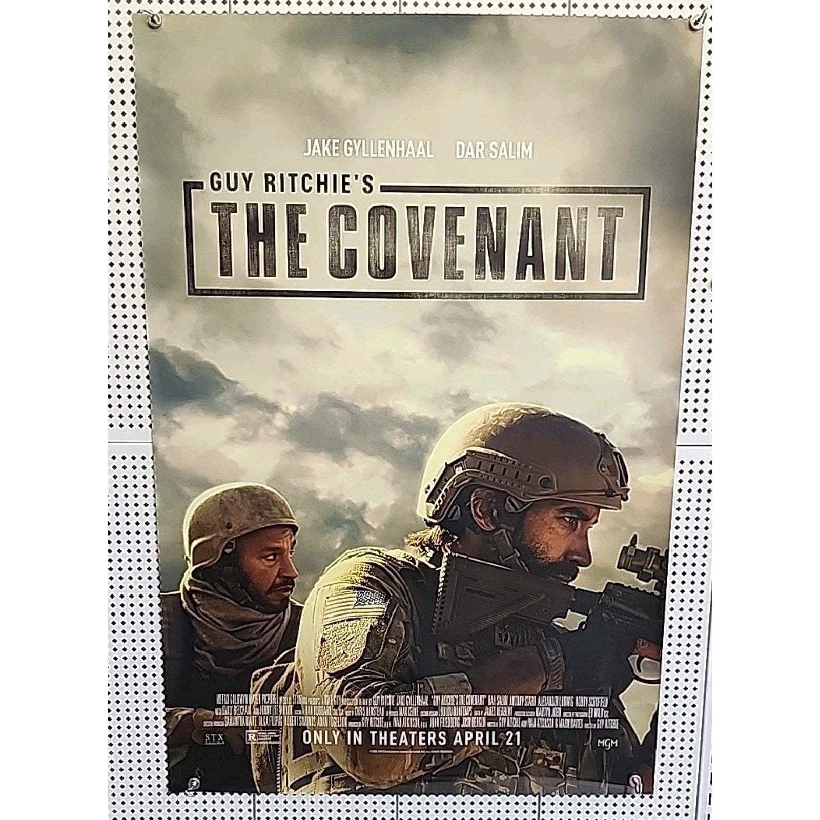 The Covenant 2023 Double Sided Original Movie Poster 27" x 40"