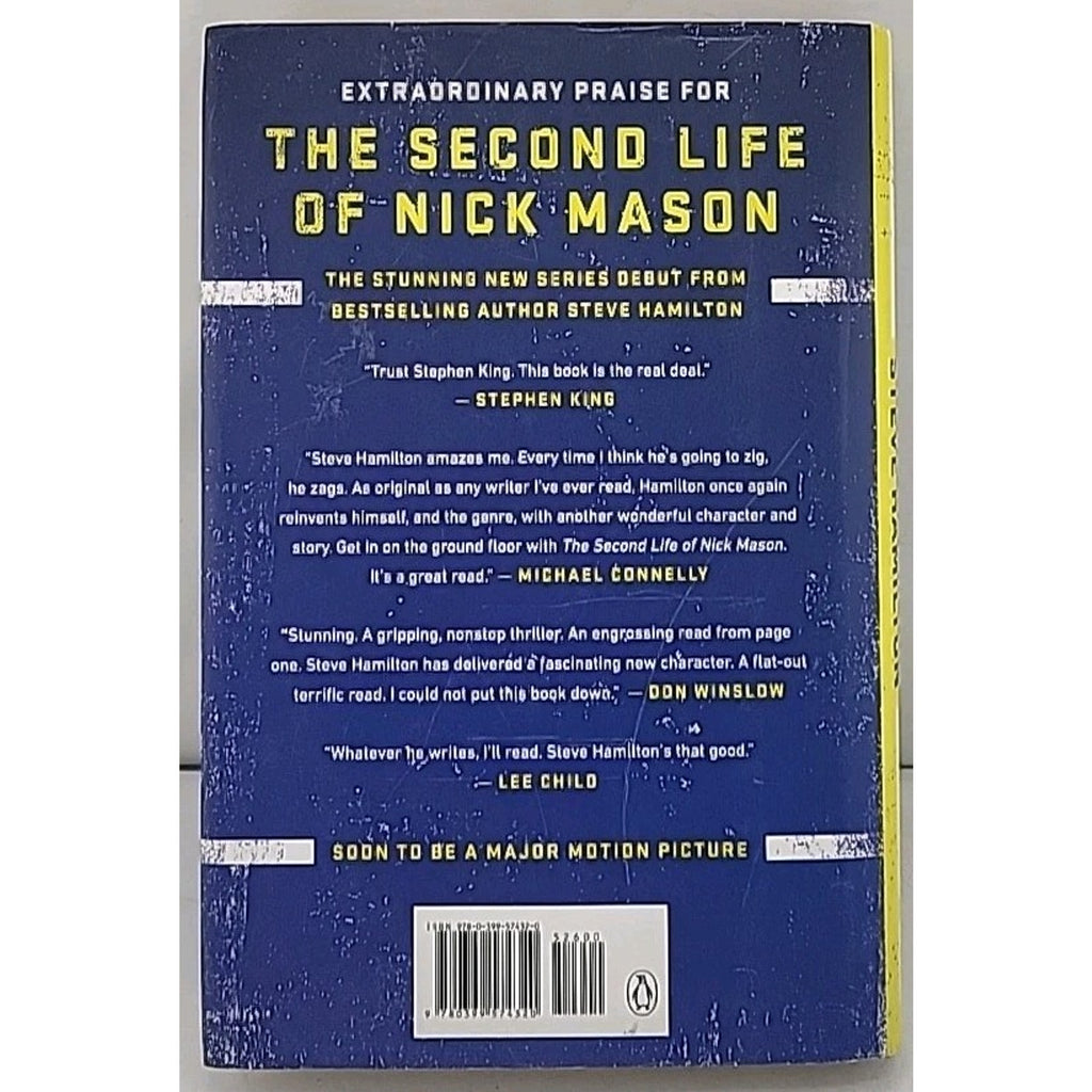 Second Life of Nick Mason : A Novel by Steve Hamilton (2016, Hardcover)