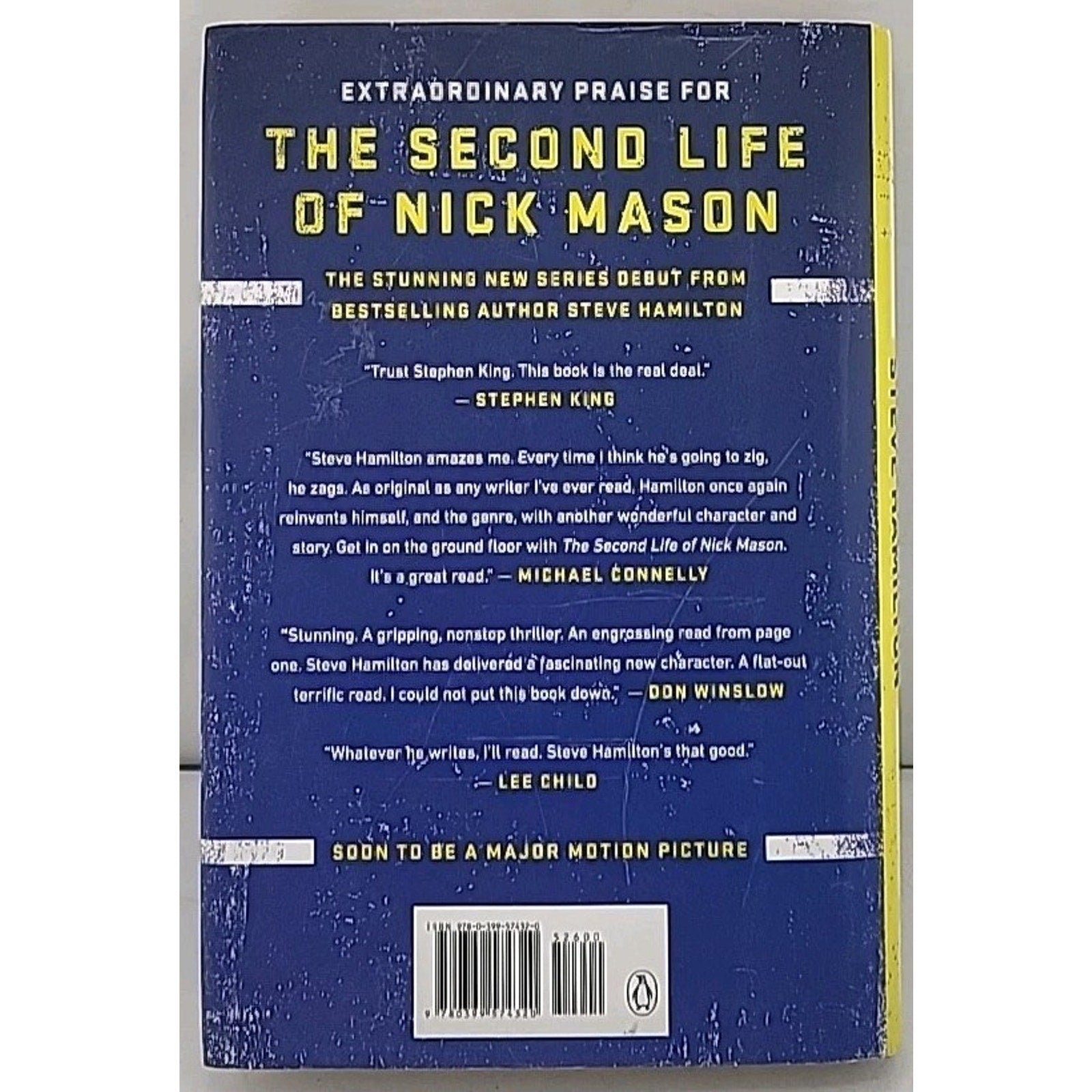 Second Life of Nick Mason : A Novel by Steve Hamilton (2016, Hardcover)