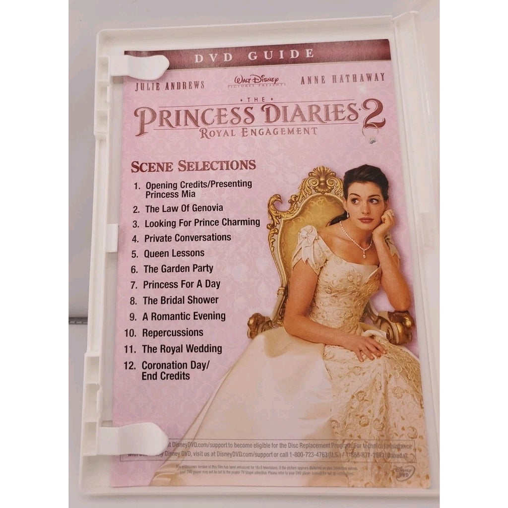 The Princess Diaries 2: Royal Engagement (DVD, 2004)