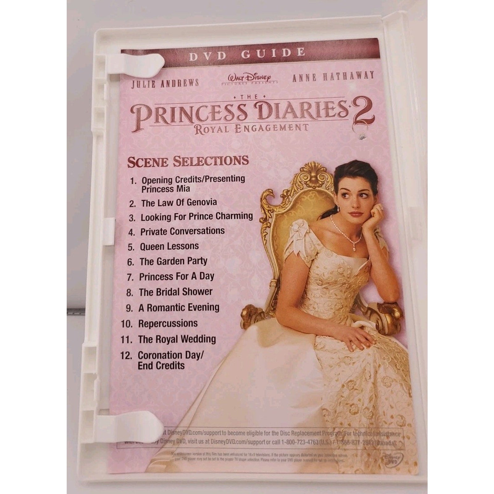 The Princess Diaries 2: Royal Engagement (DVD, 2004)