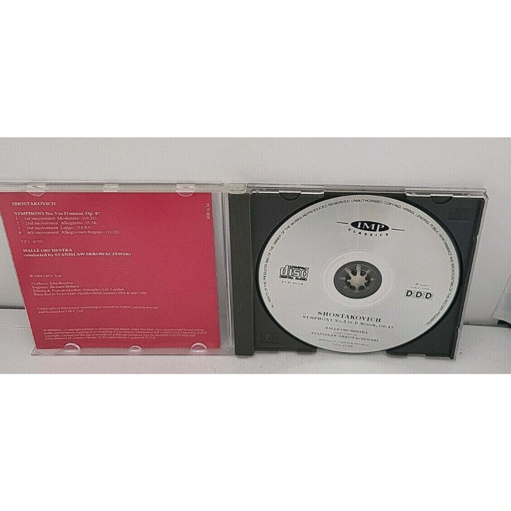 Shostakovich Symphony No.5 - Hallé Orchestra CD