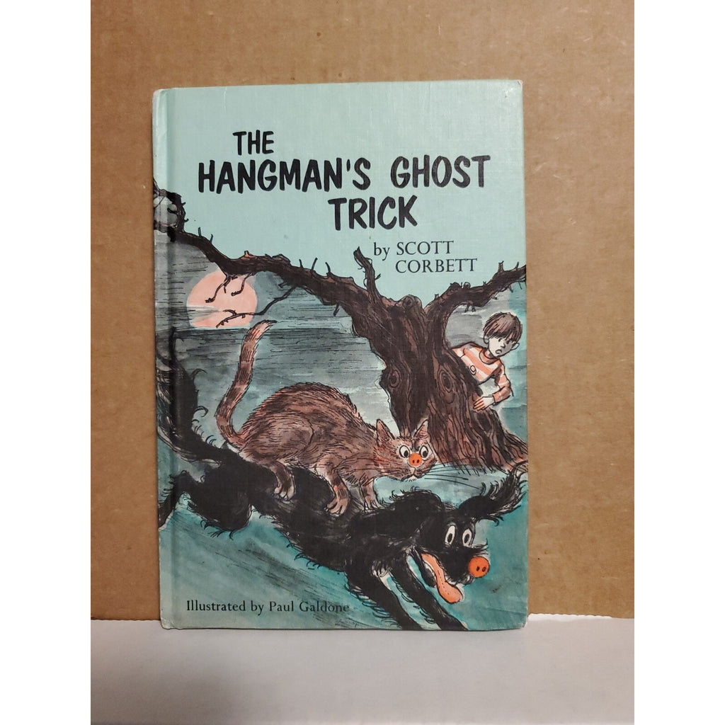 THE HANGMAN'S GHOST TRICK Scott Corbett Paul Galdone 1977 HC Weekly Reader Books
