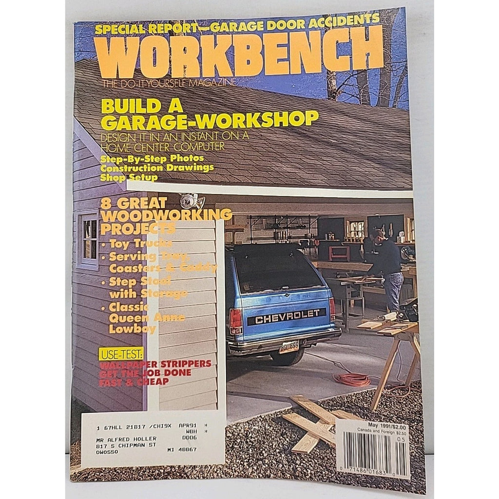 Workbench The Do-It-Yourself Magazine - May 1991 - Volume 47 Number 2