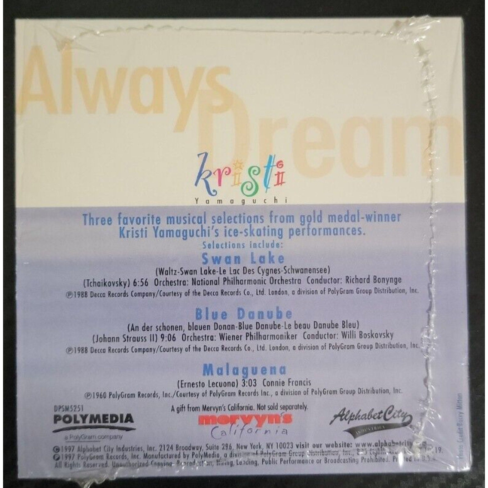 Kristi Yamaguchi Always Dream (CD)