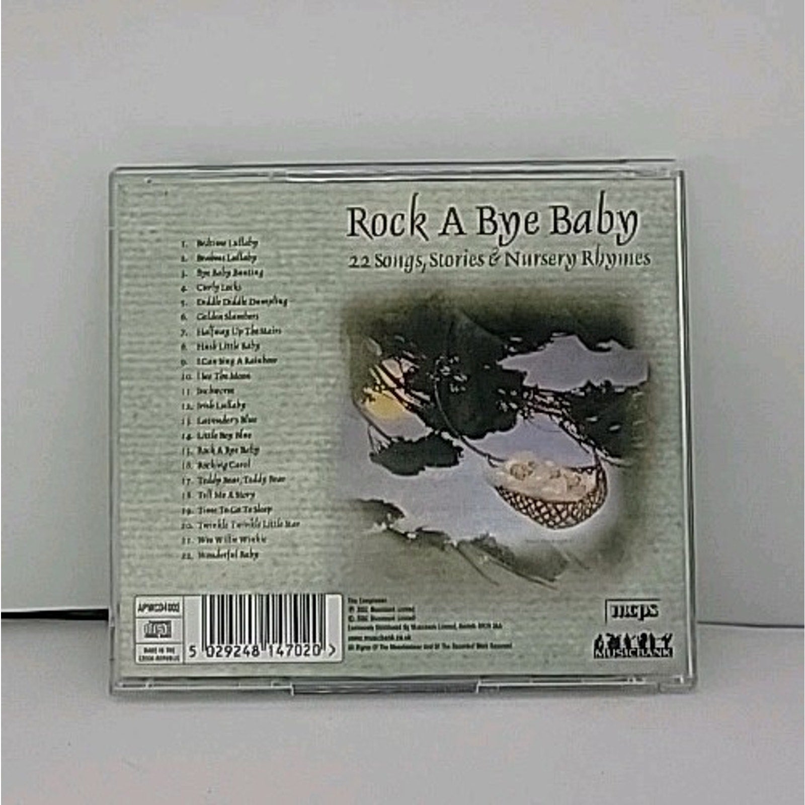 Rock A Bye Baby - 22 Songs Stories & Nursery Rhymes CD