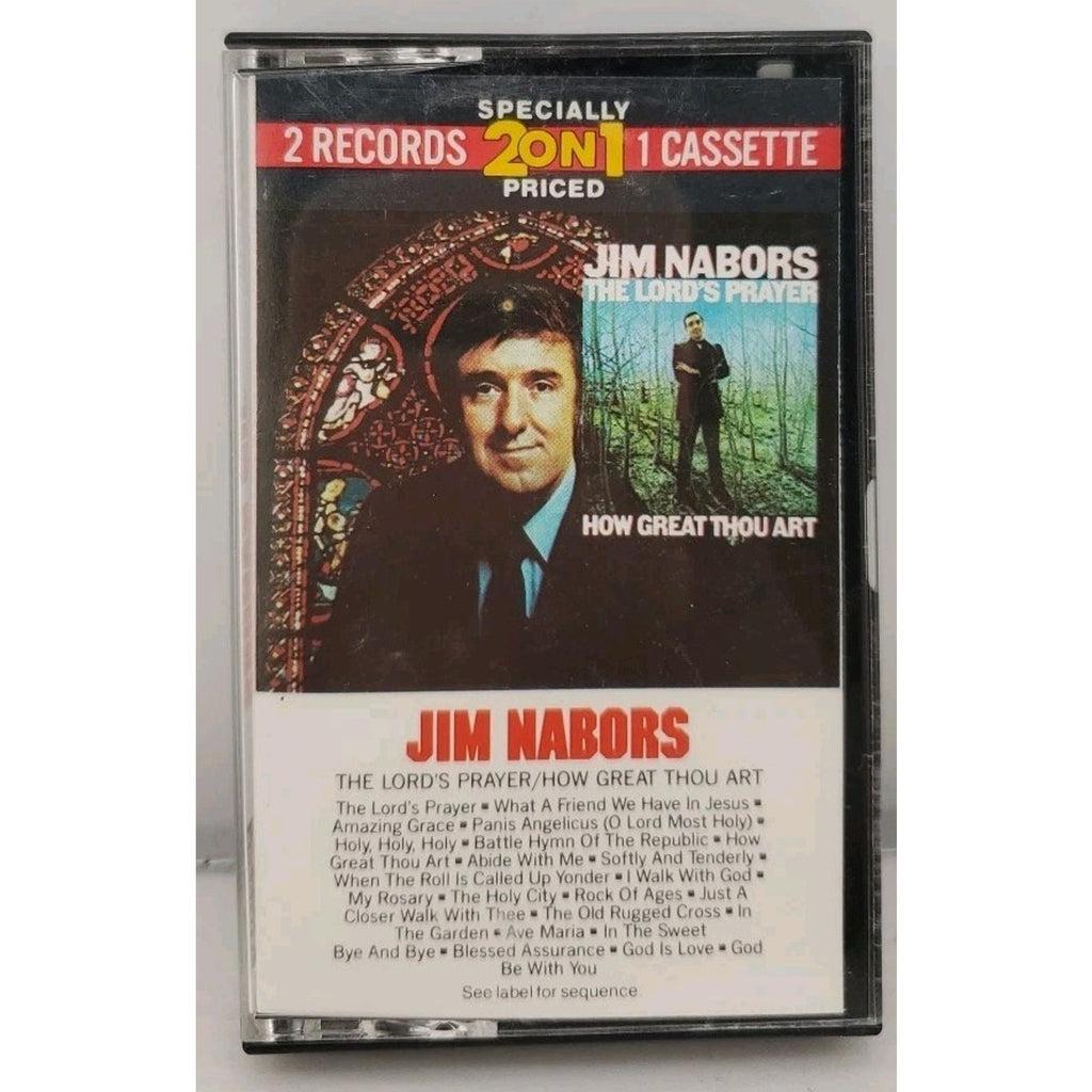Lord's Prayer/How Great Thou a by Jim Nabors (Cassette, 1990)