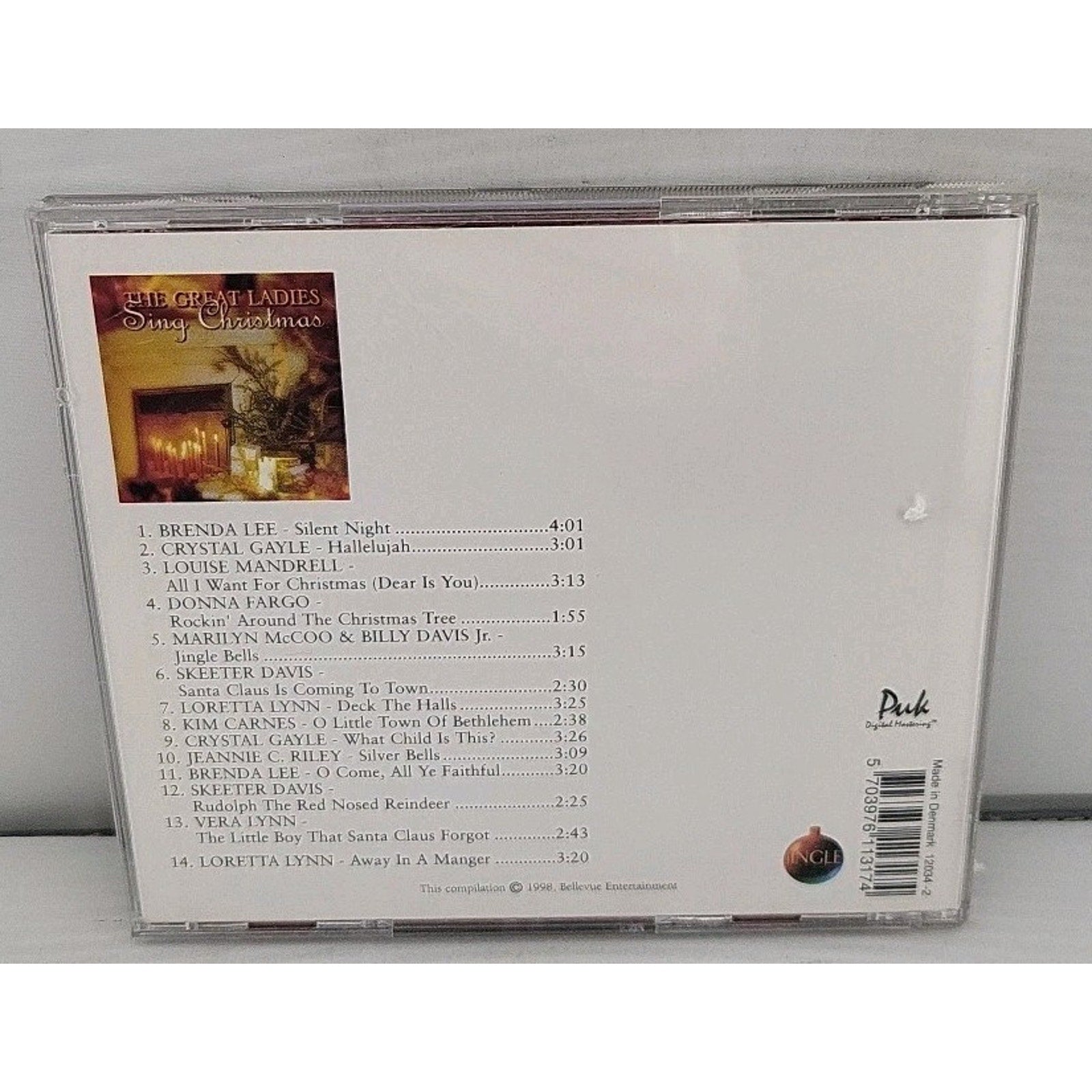The Great Ladies Sing Christmas1998 Audio CD Made in Denmark