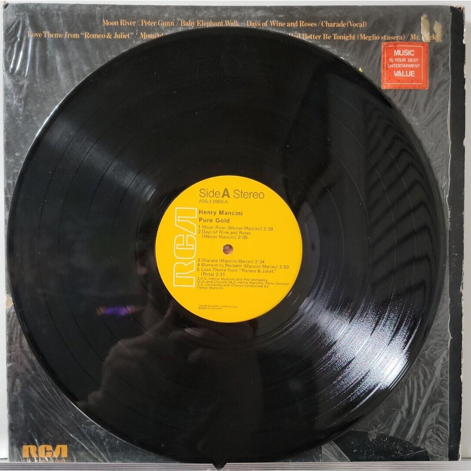 Henry Mancini – Pure Gold (Record)