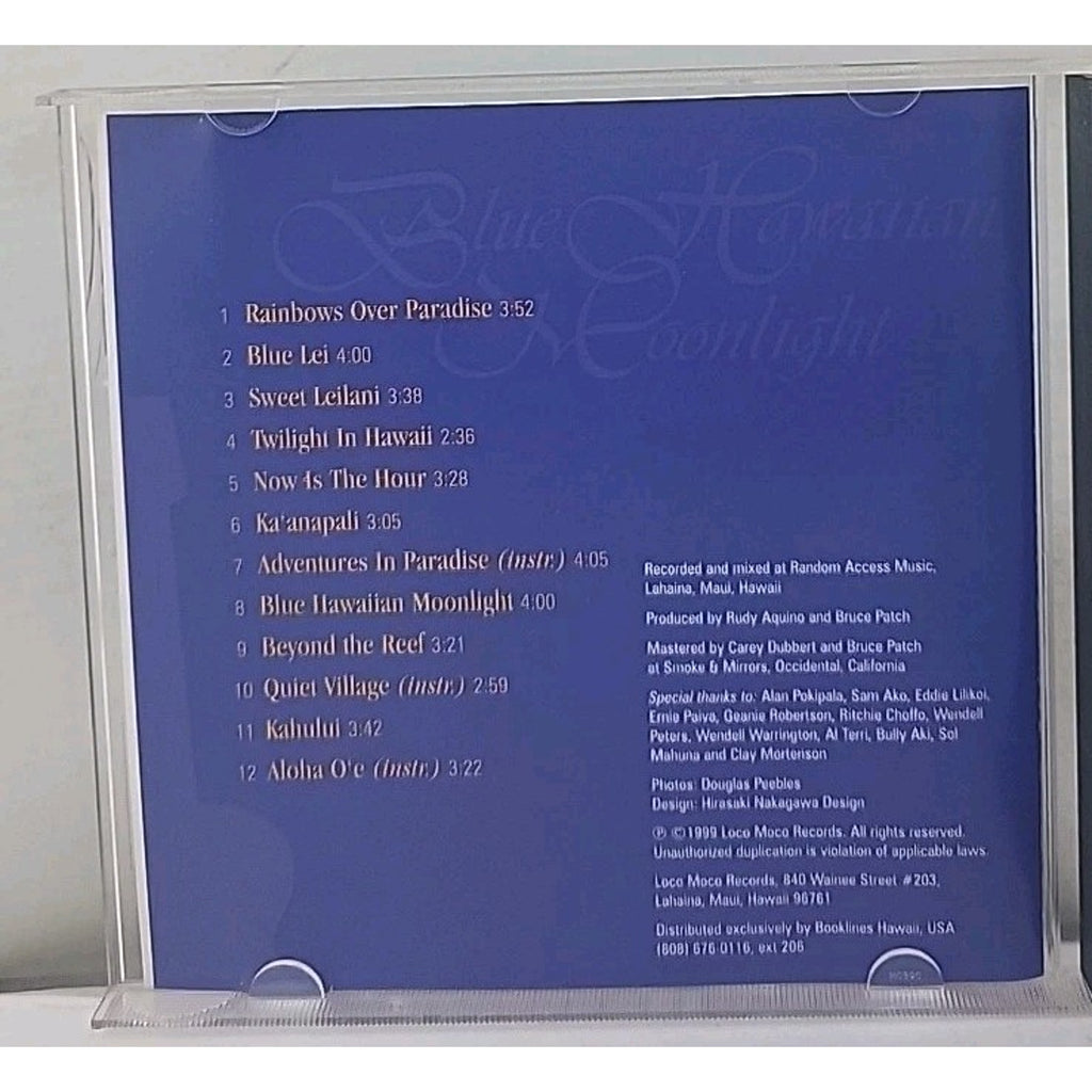 Blue Hawaiian Moonlight by Various Artists (CD, Booklines)