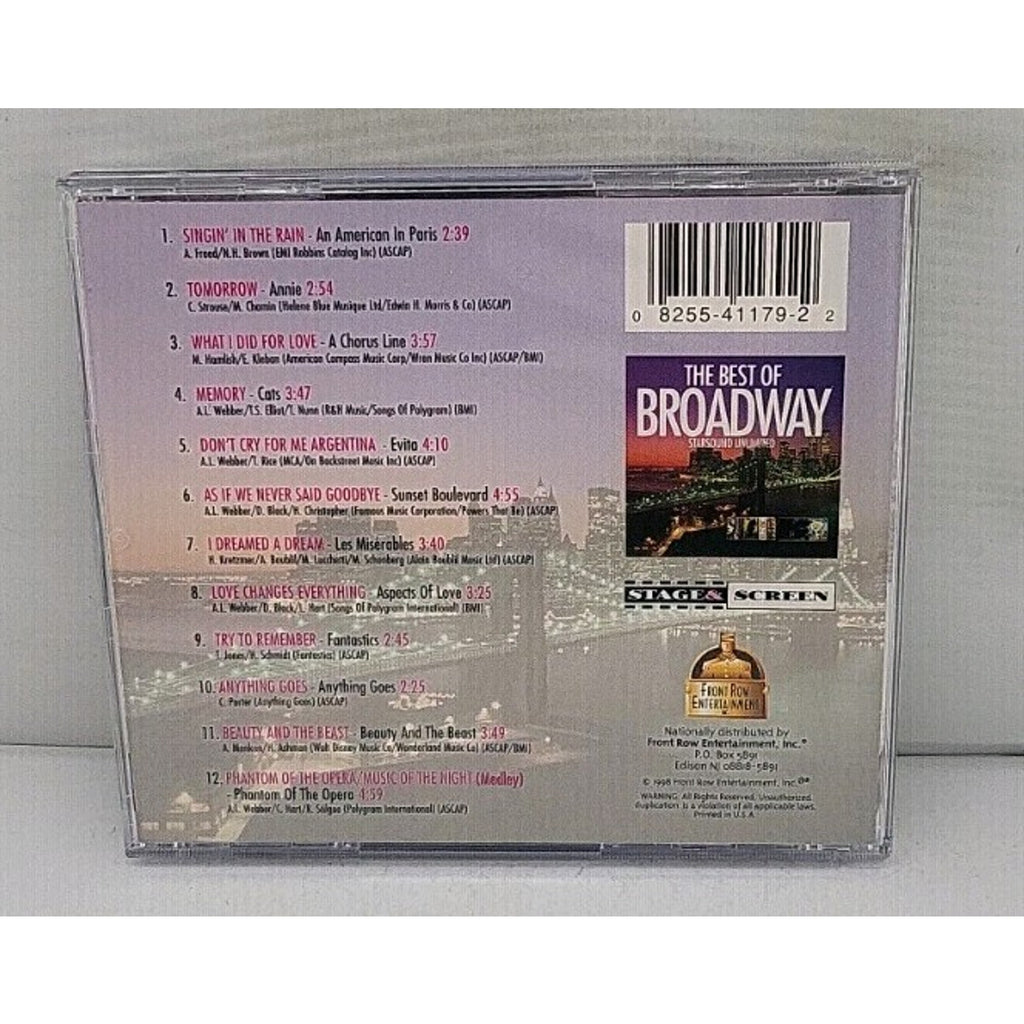 The Best of Broadway CD Starsound Unlimited