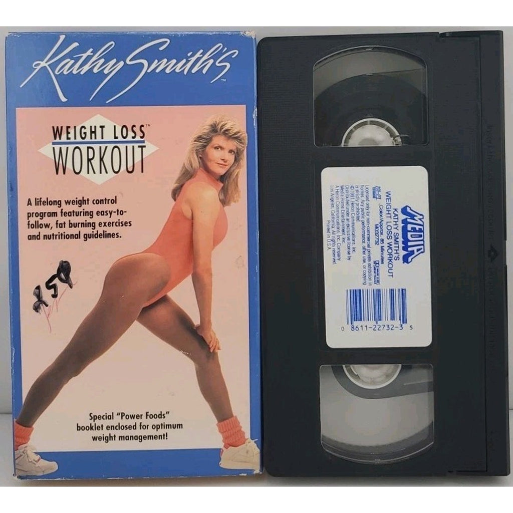 Kathy Smith Weight Loss Workout VHS 1990 - Classic Fitness Video