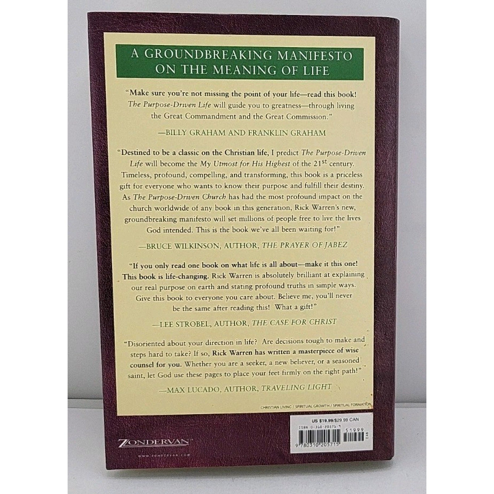 What on Earth Am I Here For? by Rick Warren (2002, Hardcover)