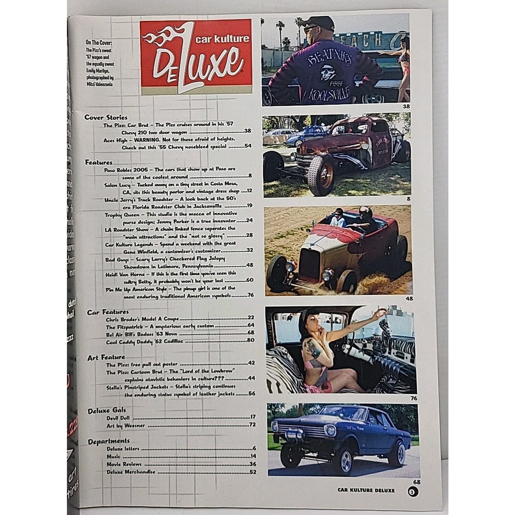Car Kulture Deluxe Magazine Fall 2005