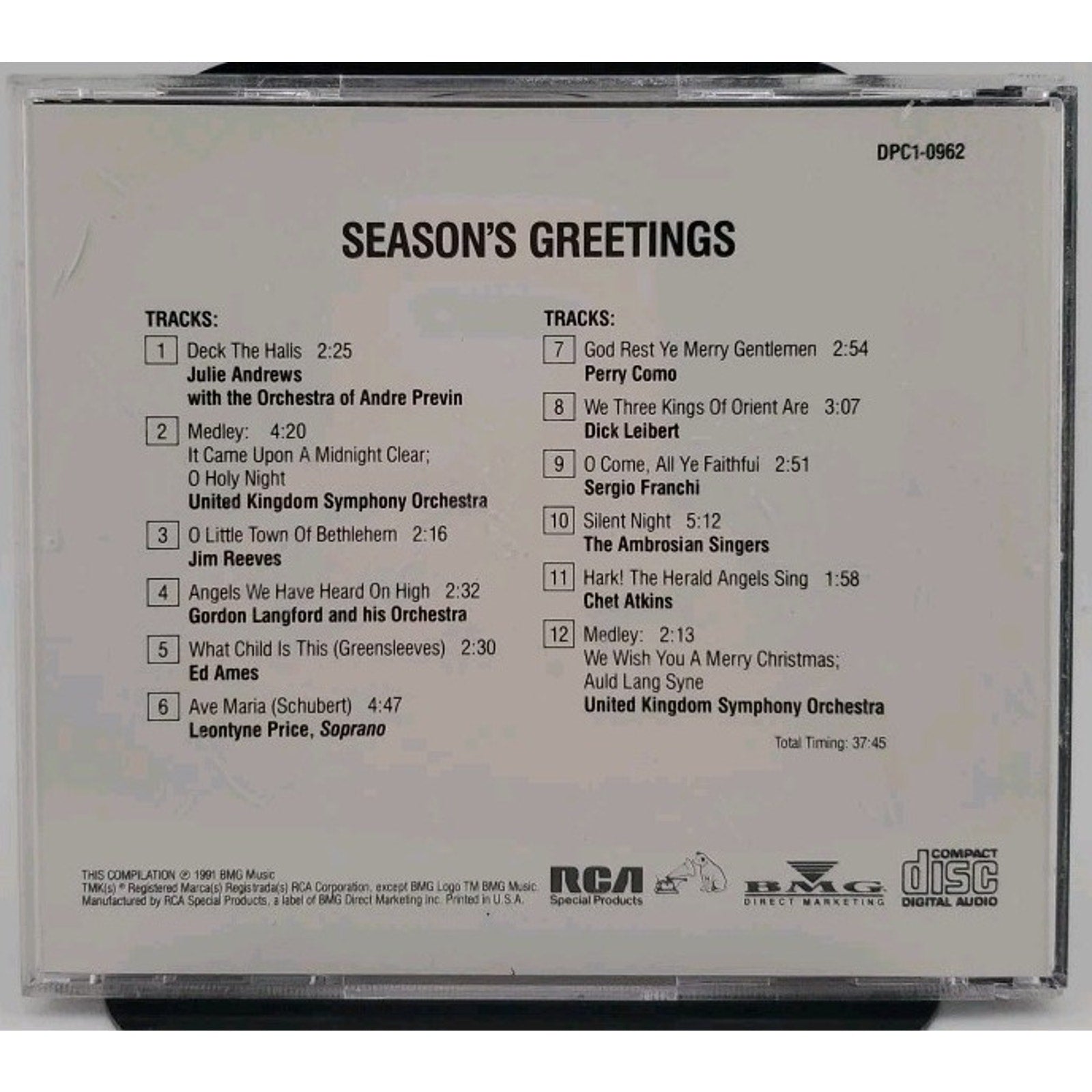 The Magic Of Christmas Season's Greetings CD