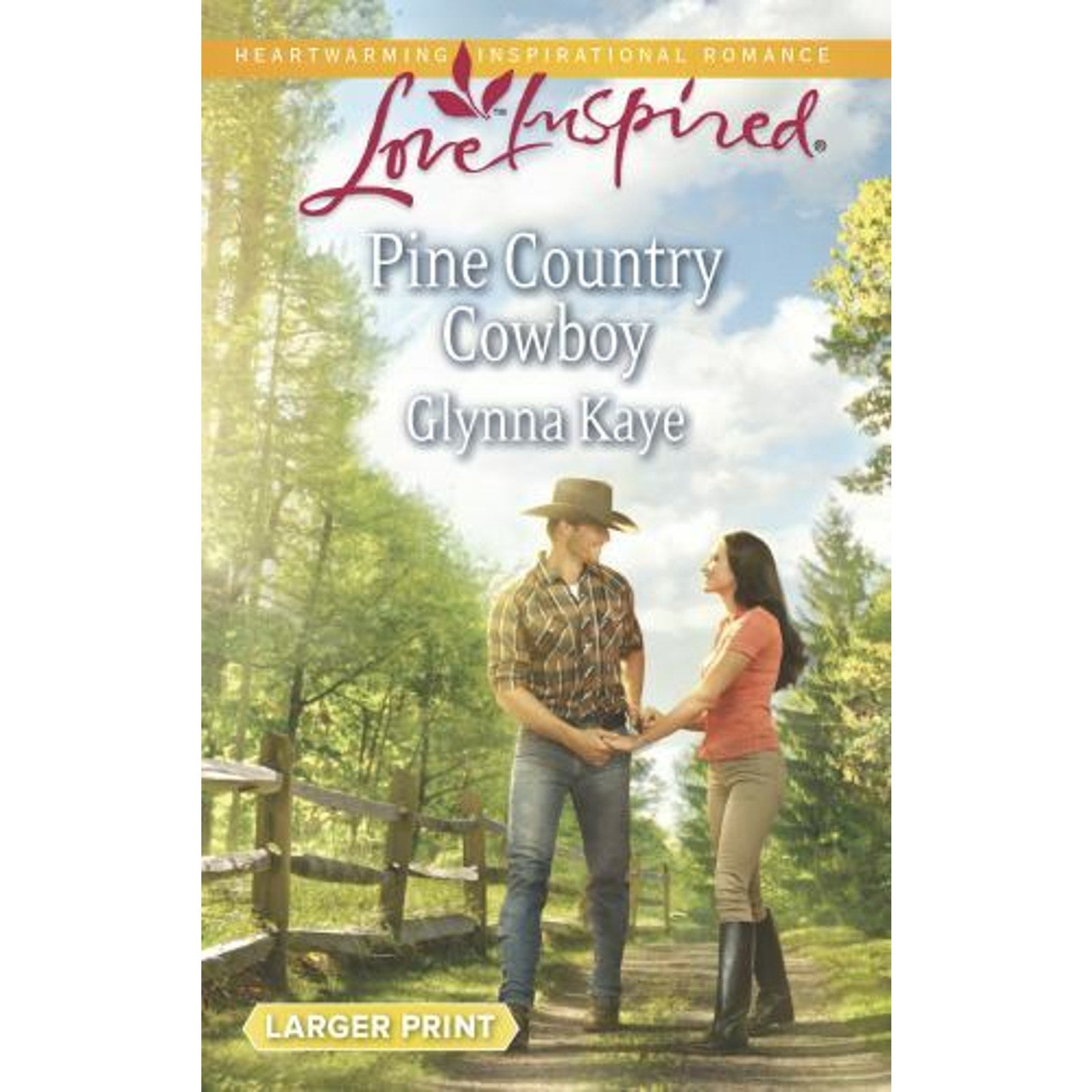 Pine Country Cowboy by Glynna Kaye (2014, Mass Market, Large Type / large print…