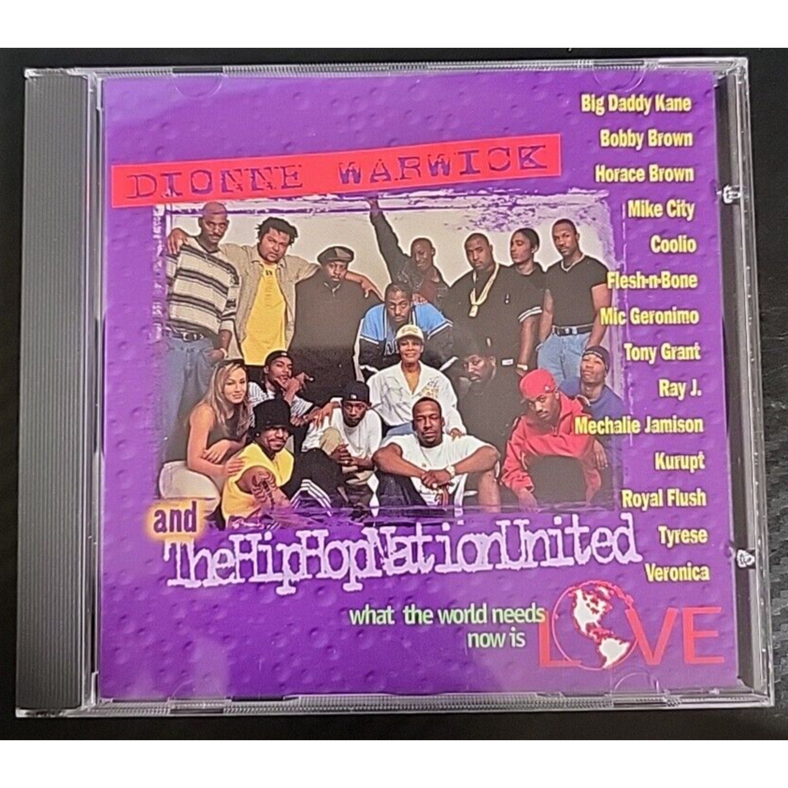 What The World Needs Now Is Love - Music CD - Hip Hop Nation United,Warwick, D -