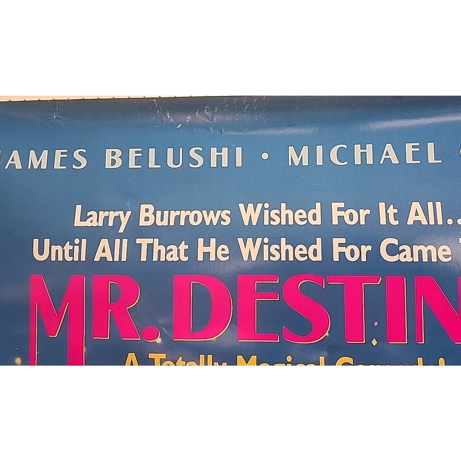 Mr. Destiny Movie Poster Video Store Promotional 27x40