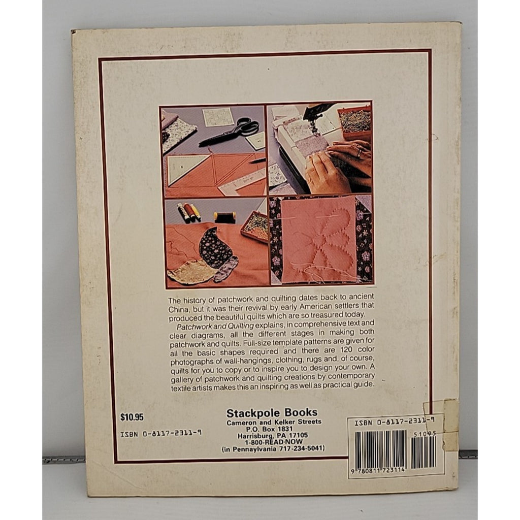 Patchwork and Quilting by Brigitte Staub-Wachsmuth (1989, Trade Paperback)