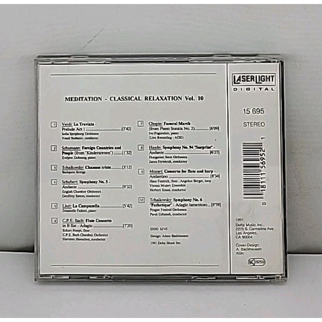 Vol. 10-Classical Relaxation by Meditation (CD, 1991)