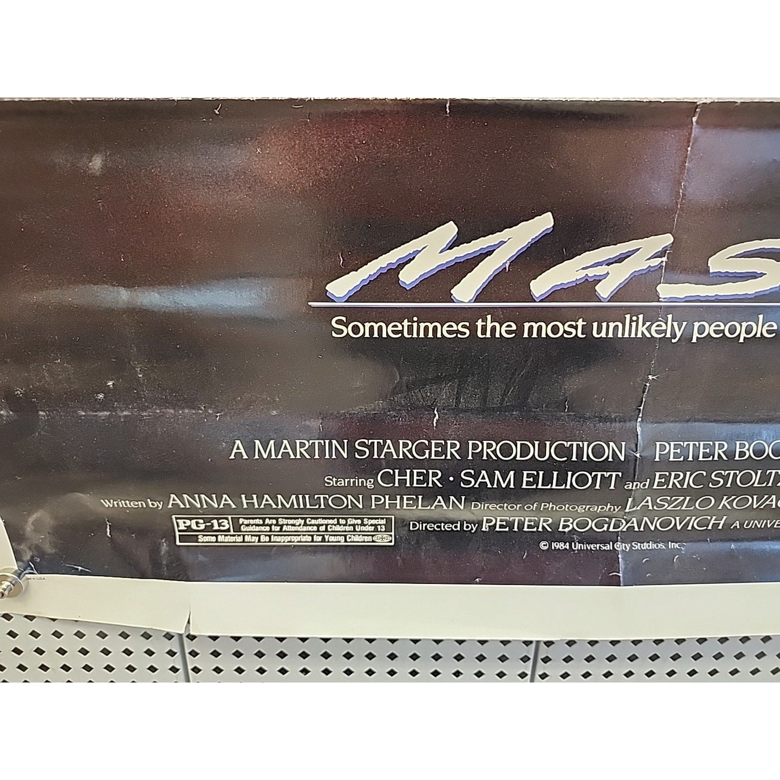 Mask (1985) Original US Movie Poster 27x40