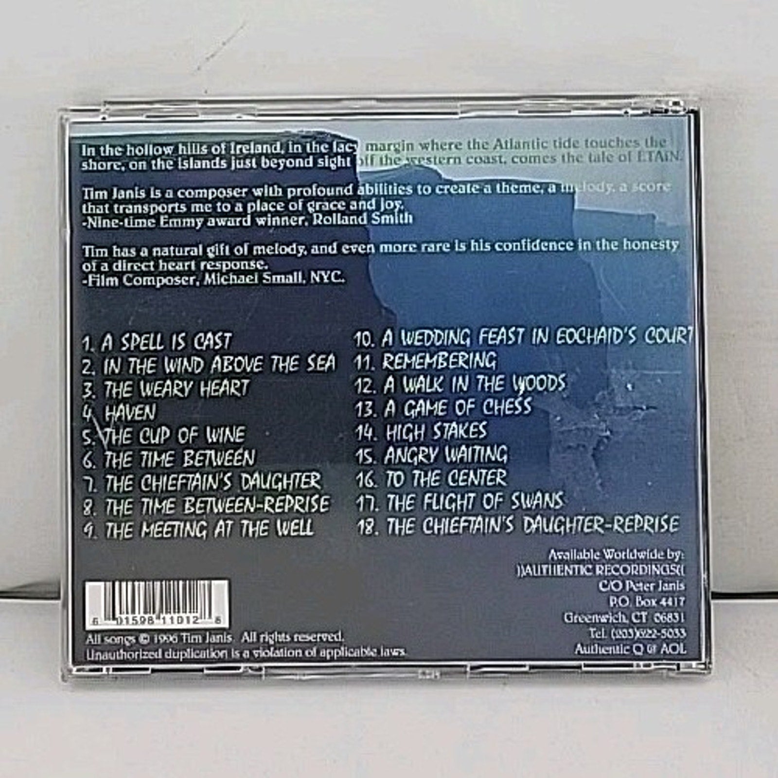 Etain: An Old Irish Tale Set To Music By Tim Yanis (CD, 1996)