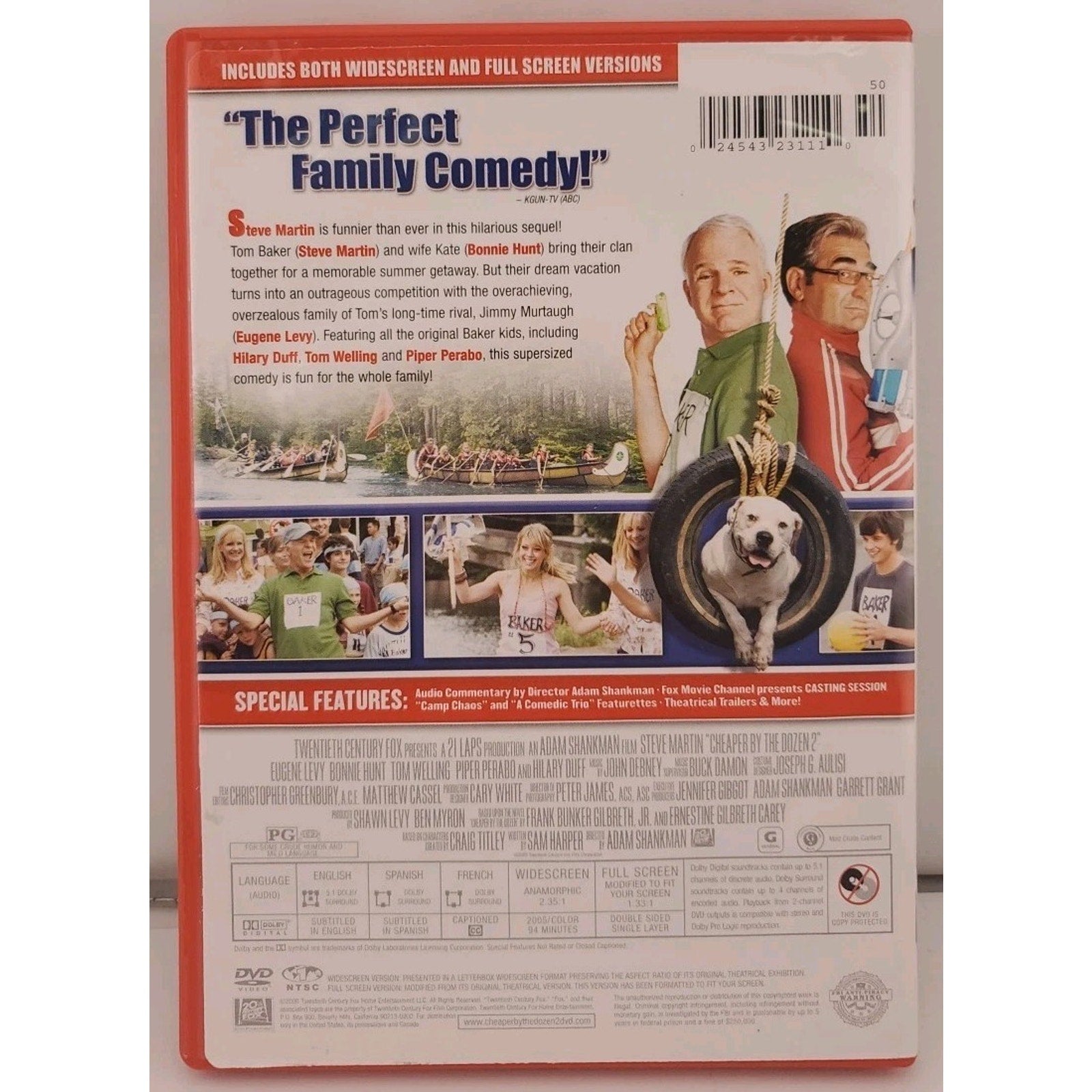 Cheaper by the Dozen 2 (DVD, 2005)