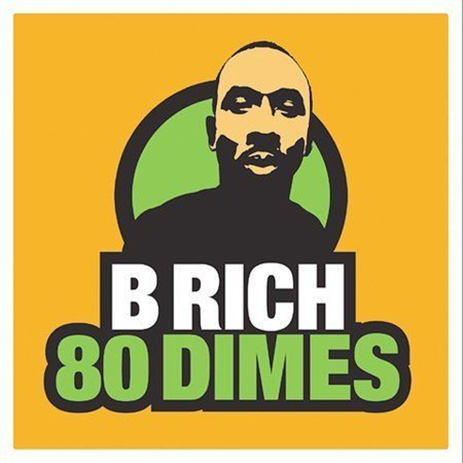 80 Dimes [Clean] [Edited] by B Rich (CD, Jun-2002, Atlantic (Label))