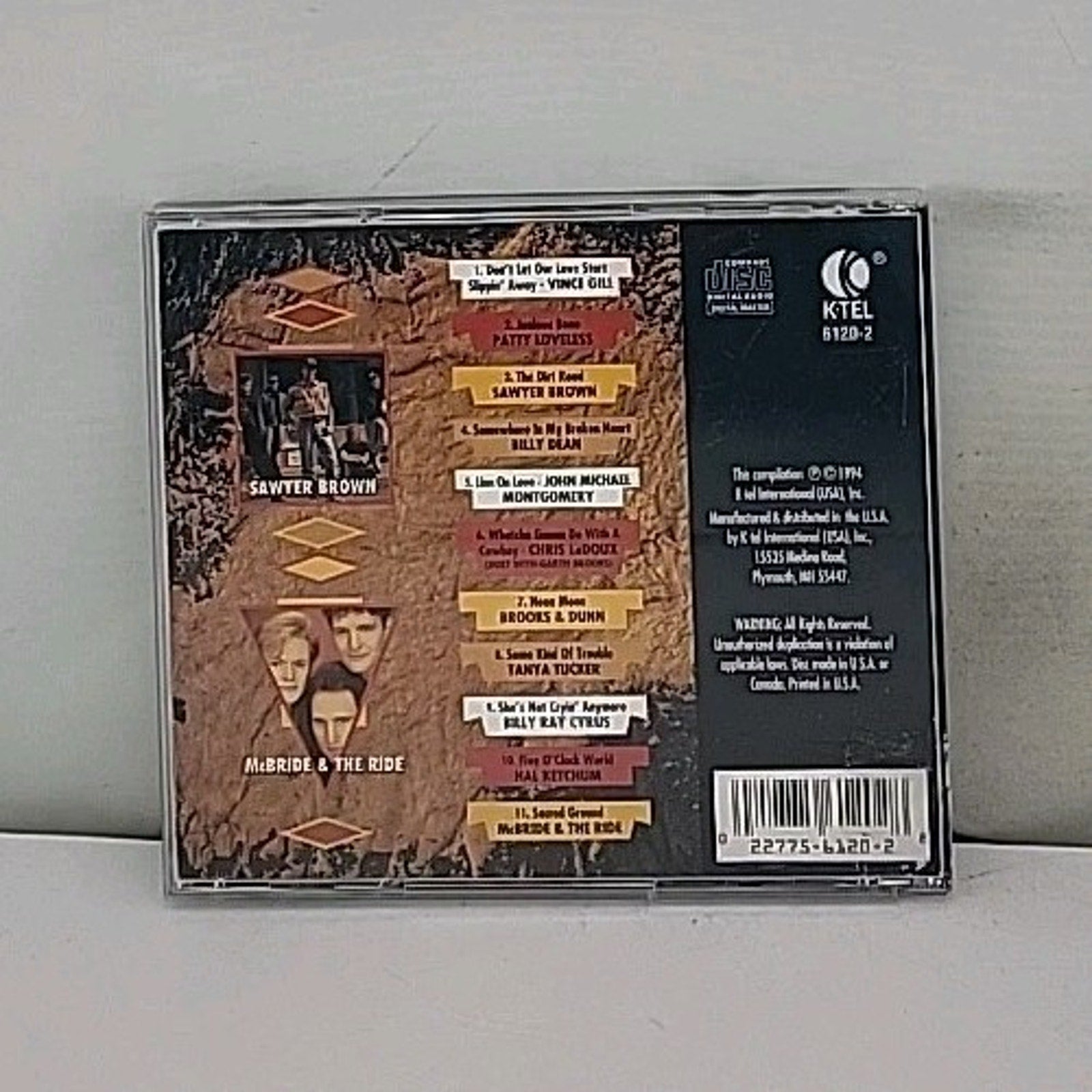 Today's Greatest Country by Various Artists (CD, Mar-1994, K-Tel Distribution)