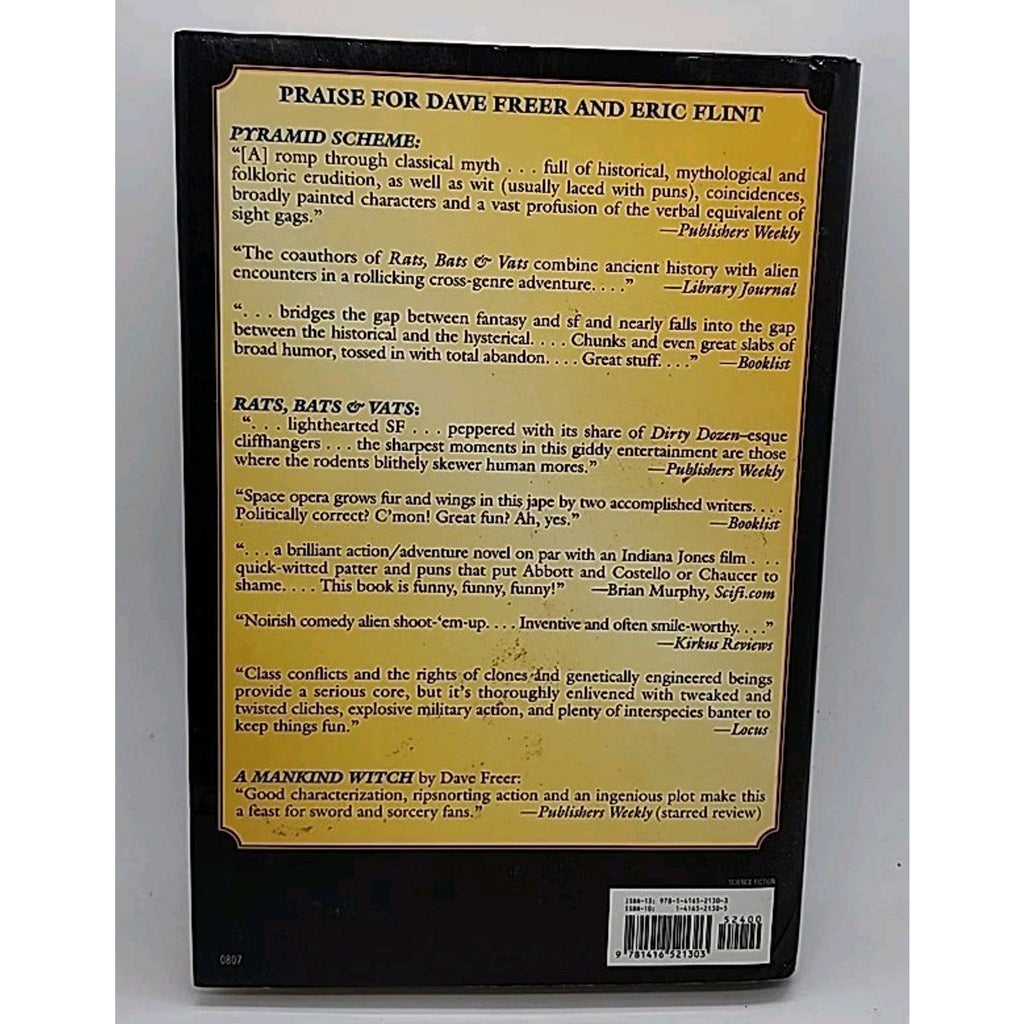 Pyramid Power by Eric Flint and Dave Freer (2007, Book, Other)