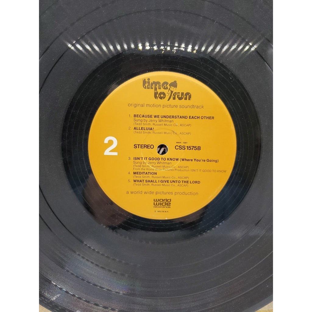 Time To Run (Original Motion Picture Soundtrack) (Record)