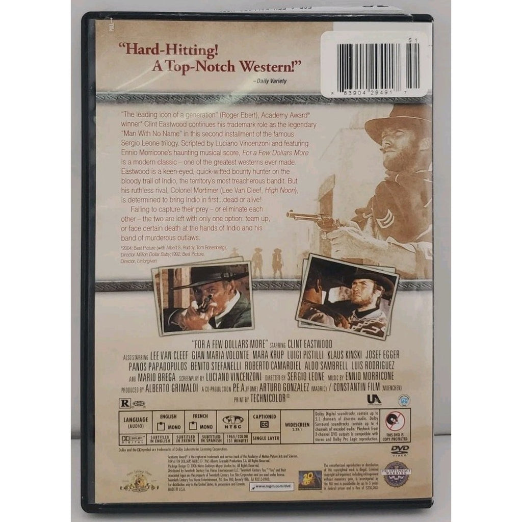 For a Few Dollars More (DVD)