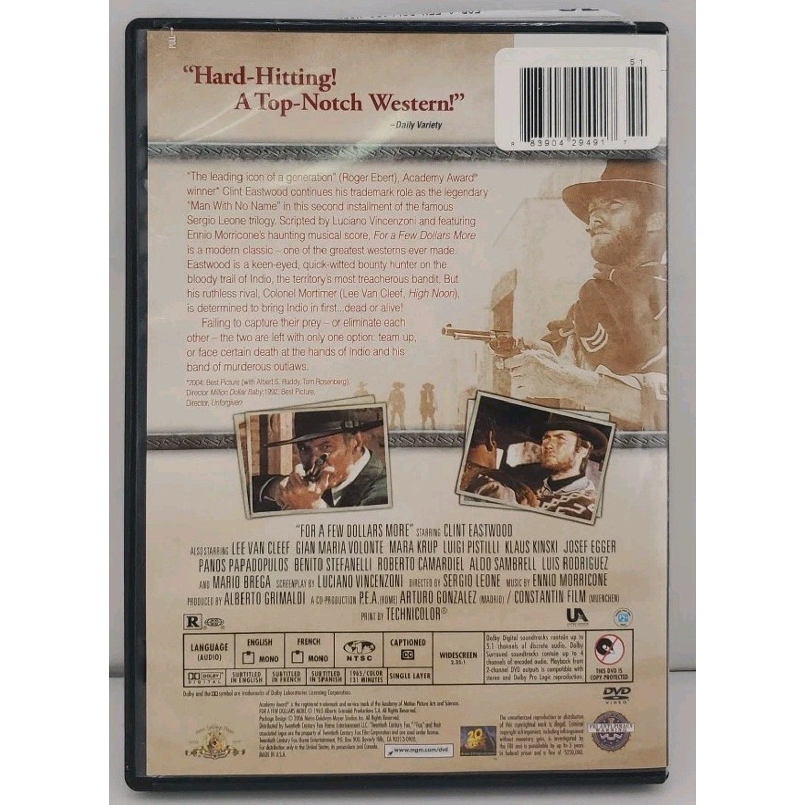 For a Few Dollars More (DVD)