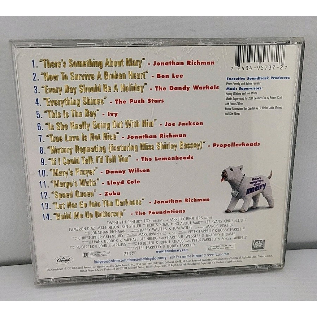Soundtrack by There's Something about Mary / O.S.T. (CD, 1998)