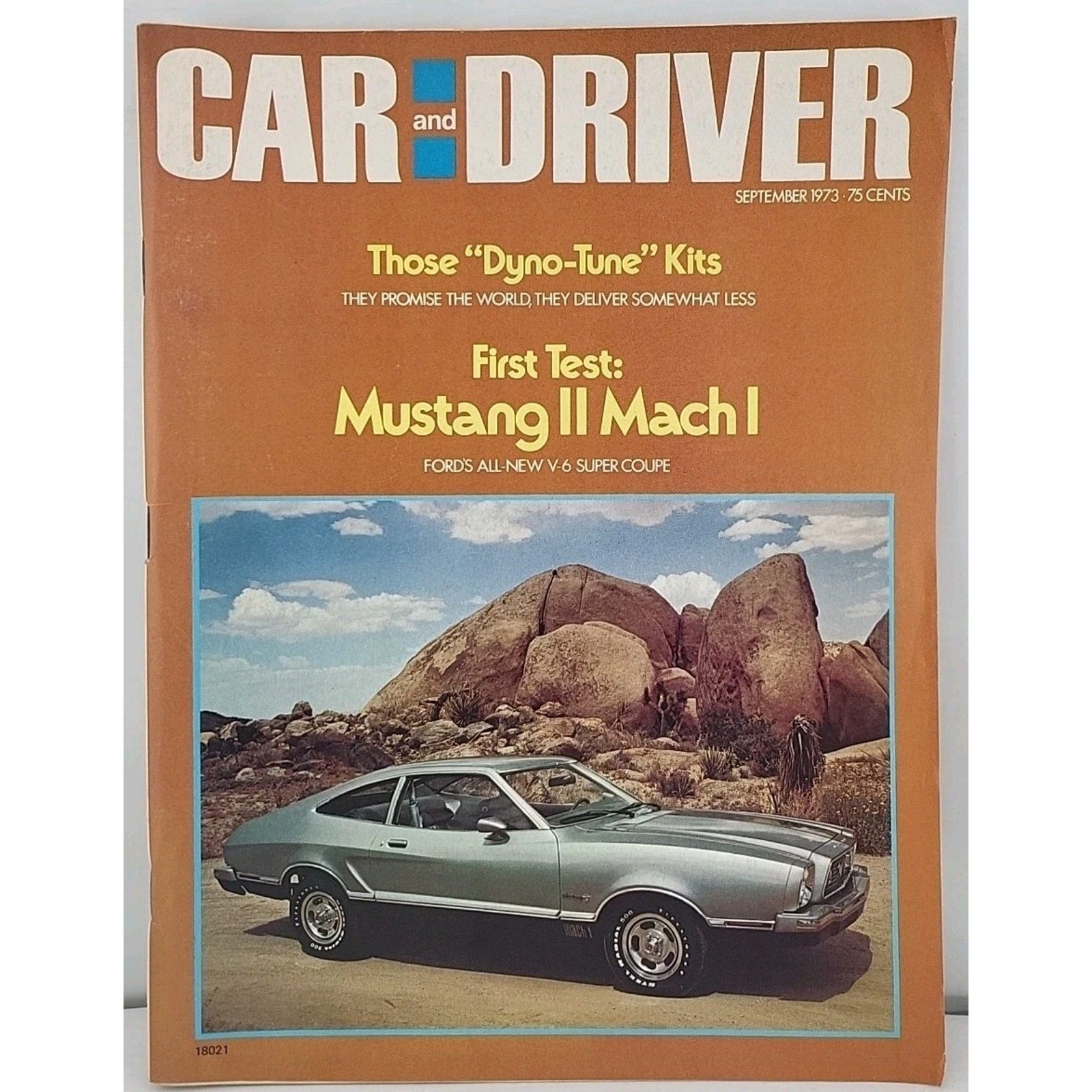 Car And Driver Magazine - September 1973 - Volume 19 Number 3