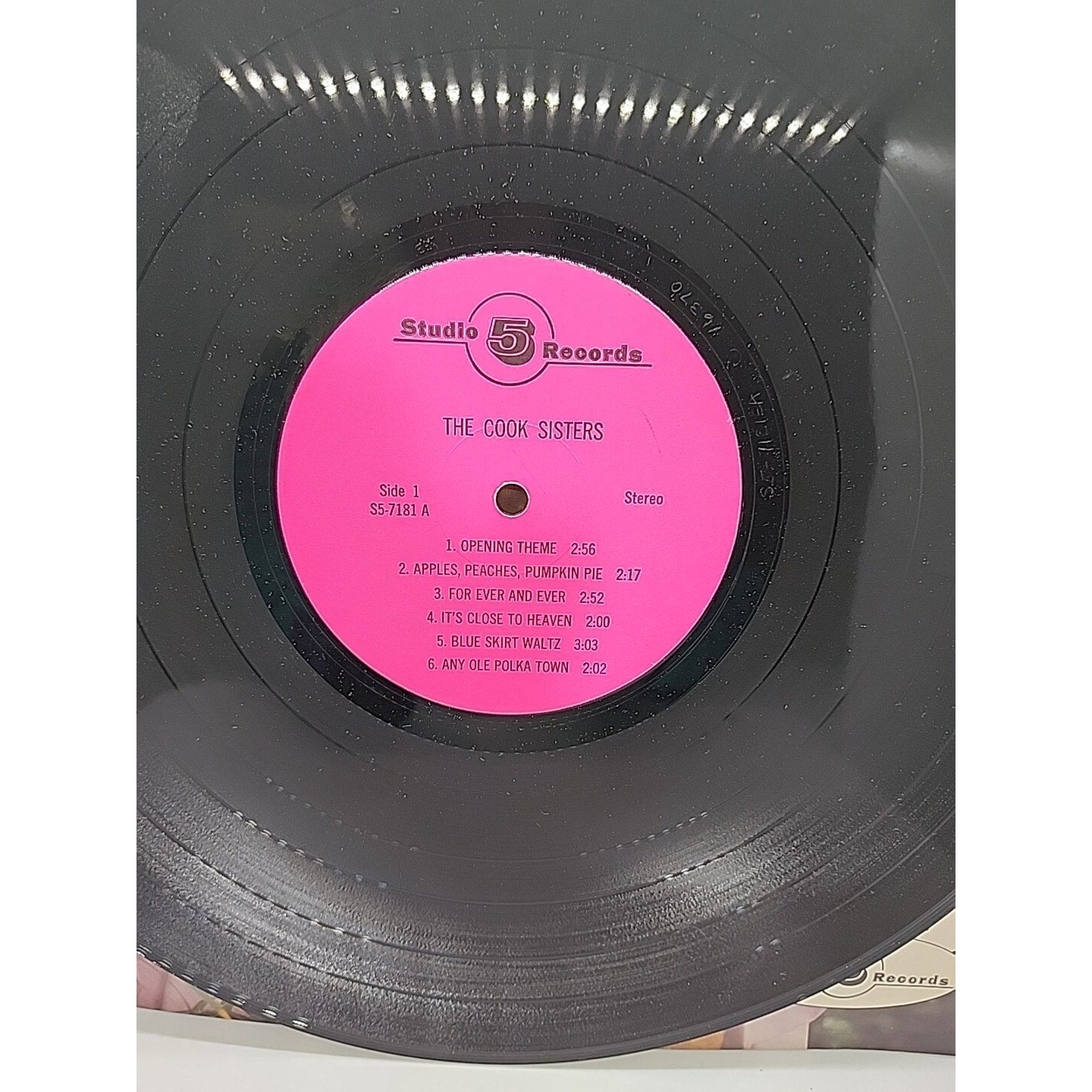 The Cook Sisters Studio 5 Records Christian Gospel (Record)