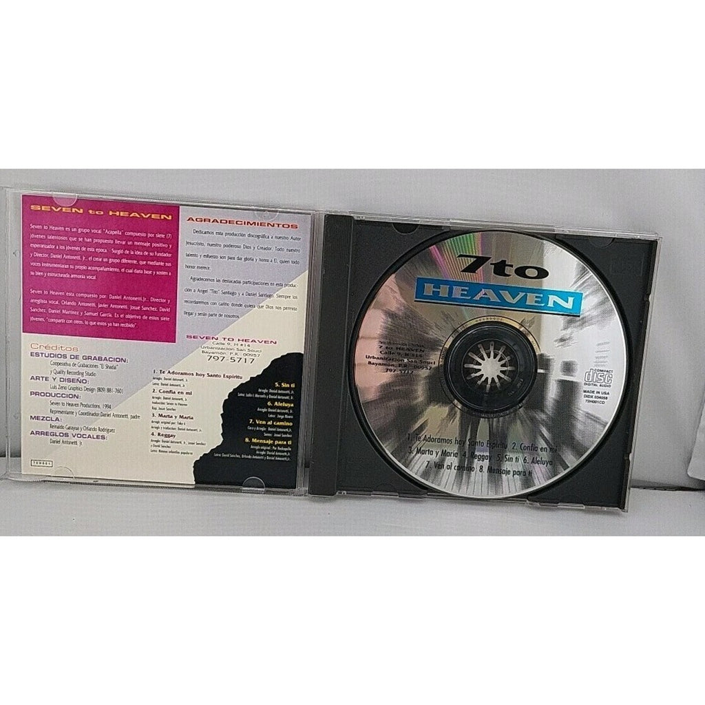 7 Heaven Accapella Phase 1 CD