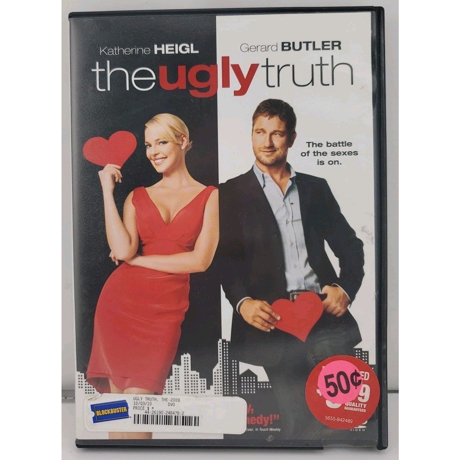 The Ugly Truth Blockbuster DVD Katherine Heigl Gerard Butler