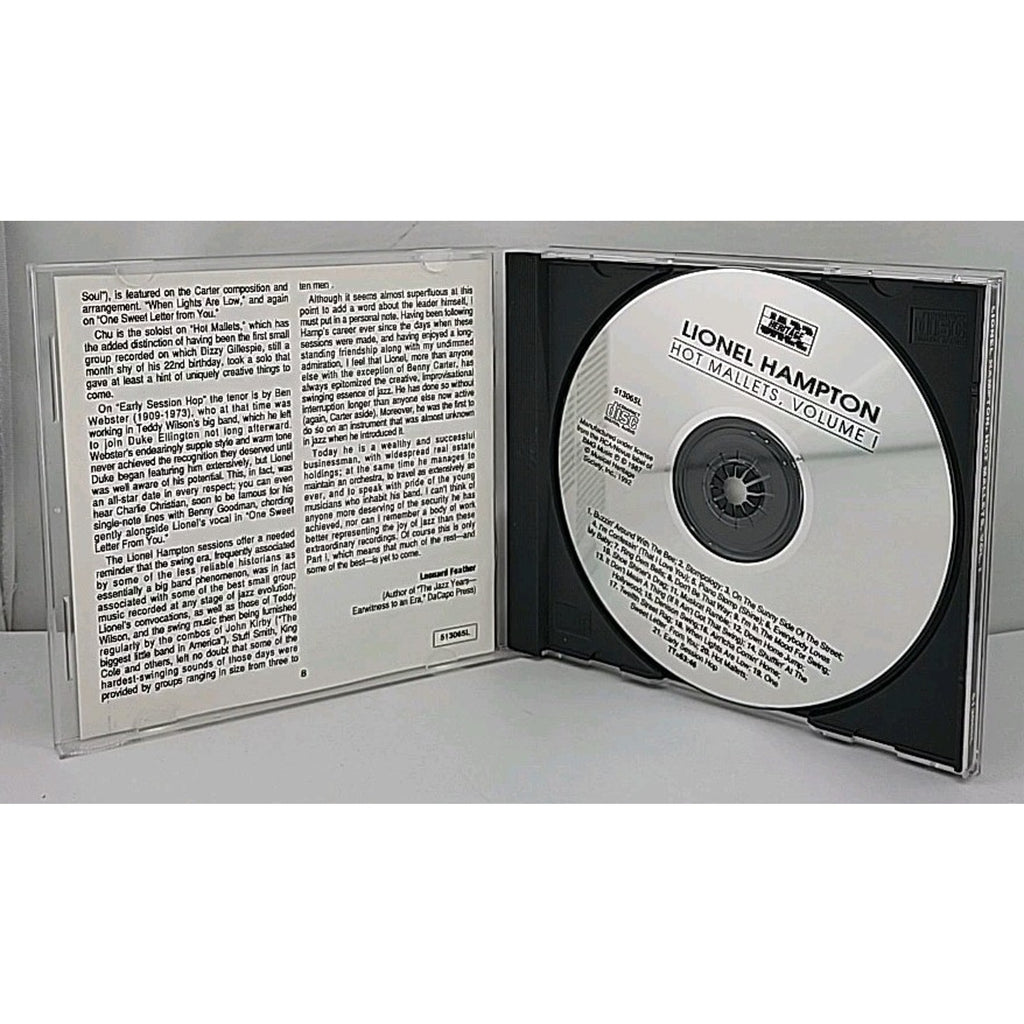 Lionel Hampton Hot Mallets Volume 1 CD Album